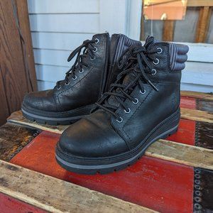 Timberland Women's Cervinia Valley Waterproof Boots, Black, Size 7.5